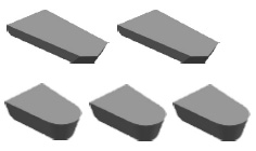 用于鑲制旋轉(zhuǎn)鉆進(jìn)煤層、軟巖層鉆頭與采掘機(jī)截齒